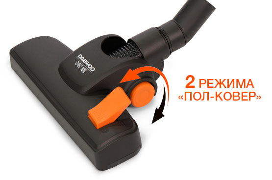 Подходит для уборки гладких и мелковорсовых покрытий. Не царапает поверхность и эффективно собирает пыль и мусор.